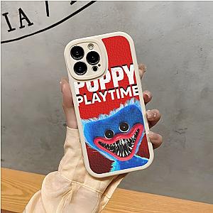 Cartoon Huggys Wuggys Phone Case Lambskin For Apple Iphone 14 Pro Max