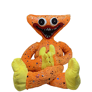 80cm Orange Twinkle Huggy Wuggy Stuffed Toy Plush