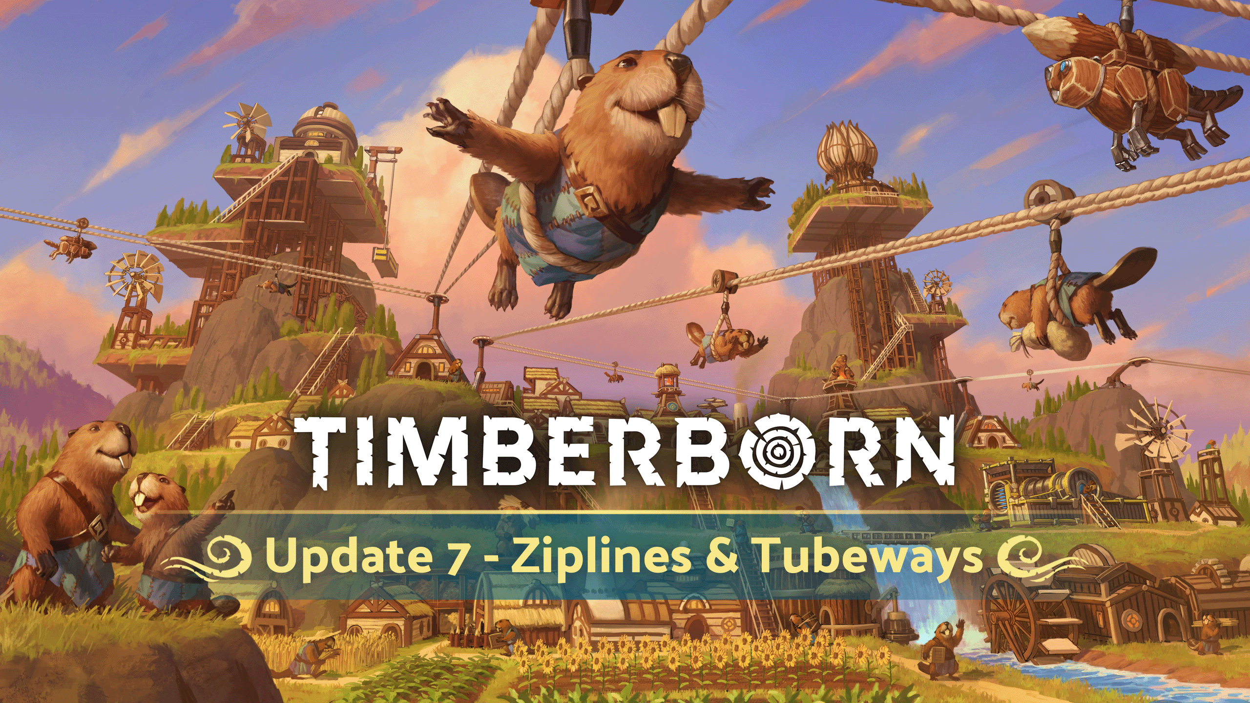 Unleash Your Inner Beaver with Timberborn Official Merch!