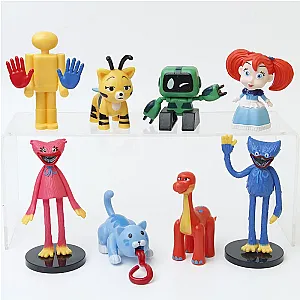 8PCS Game Huggy Wuggy Action Doll Toys