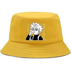 Hunter X Hunter Printed Hat - Yellow Hunter X Hunter Panama Bucket Hat - copy