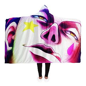 HxH Merch - Hisoka Hooded Blanket 3D Style No.1