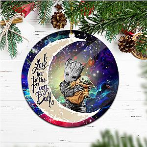 Baby Yoda Moon Galaxy Ornament – Groot Hold Perfect Holiday Gift
