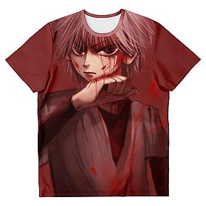 HxH Merch - Killua Zoldyck Blood 3D T-shirt