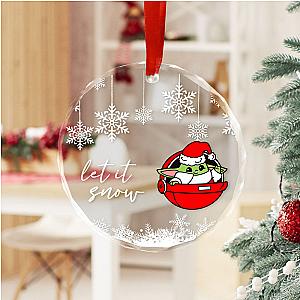 Baby Yoda Christmas Ornament Unique Holiday Gift for Kids and Fans