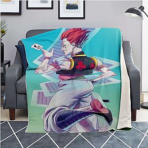 HxH Merch - Hisoka Microfleece Blanket 3D Design No.3