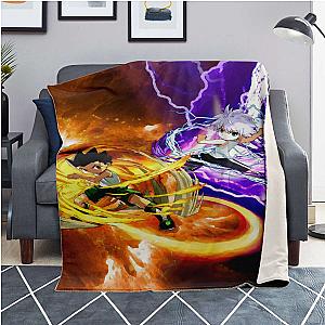 HxH Merch - Killua Zoldyck &amp; Gon Freecss Power 3D Microfleece Blanket