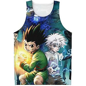 HxH Merch - Killua Zoldyck &amp; Gon Freecss 3D Tank Top