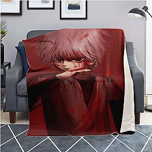 HxH Merch - Killua Zoldyck Blood 3D Microfleece Blanket
