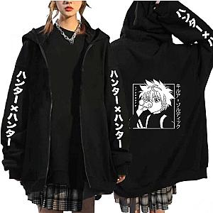 Hunter X Hunter Jackets - Killua Zoldyck Hooded Jacket Sportswear Unisex