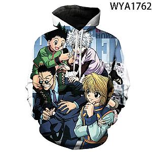 Hunter X Hunter Hoodies - Funny 3D Anime Printed Pullover Hoodie