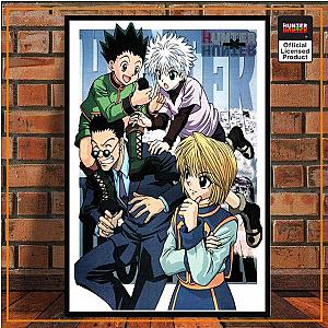 HxH Poster - Hunter x Hunter Main Squad Classic Canvas Poster