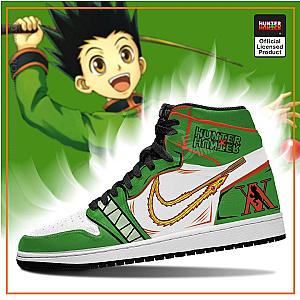 HxH Merch - Hunter X Hunter Gon Freecss Power Jordan Sneakers