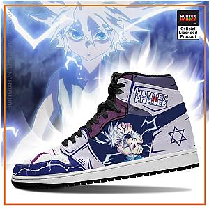 HxH Merch - Hunter X Hunter Godspeed Killua Jordan Sneakers