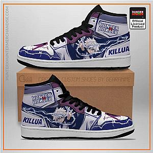 Killua Hunter X Hunter Jordan Sneakers Lightning