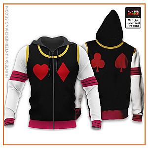 HxH Merch: Hisoka Morow Uniform Hoodie Zipped