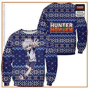HxH Merch: Zoldyck Killua Ugly Christmas Sweater Xmas