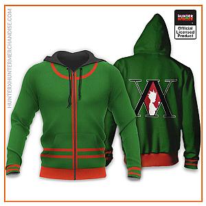 HxH Merch: Gon Freecss Uniform  Hoodie Zipped