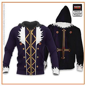 HxH Merch: Chrollo Lucilfer Uniform Hoodie Zipped
