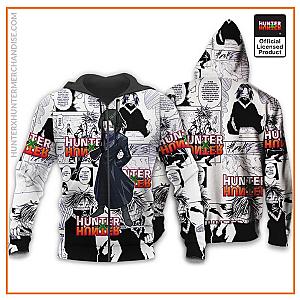 HxH Merch: Feitan Manga Zipped Hoodie