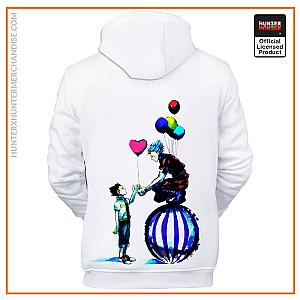 HxH Hoodie - Hisoka Morow White 3D Hoodie