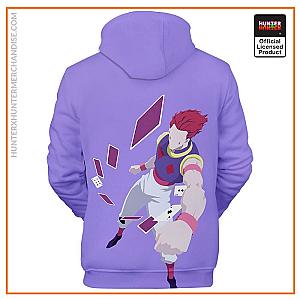 HxH Hoodie - Hisoka Morow Purple 3D Hoodie