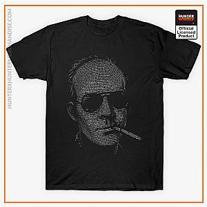 Hunter x Hunter Shirt - Hunter S Thompson Fear and Loathing in Las Vegas text portrait Shirt