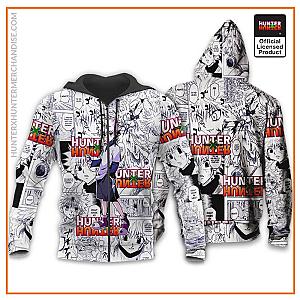 HxH Merch: Zoldyck Killua Manga Zipped Hoodie