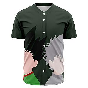 HxH Merch - Killua Zoldyck &amp; Gon Freecss Baseball Jersey No.2