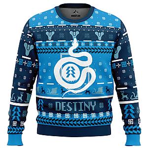 Serpent Emblem Destiny Hunter Ugly Christmas Sweater