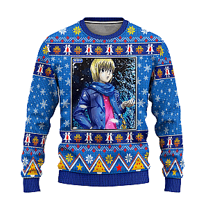 Kurapika Ugly Christmas Sweater Hunter x Hunter Holiday Gift