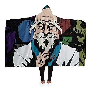 HxH Merch - Isaac Netero Hooded Blanket