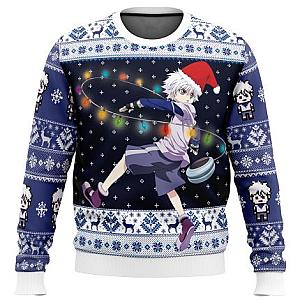 Killua Zoldyck v2 Hunter X Hunter Ugly Christmas Sweater
