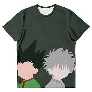 HxH Merch - Killua Zoldyck &amp; Gon Freecss 3D T-shirt No.2