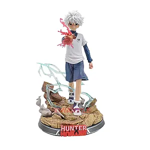 28cm Hunter x Hunter Killua Zoldyck Anime Action Figure