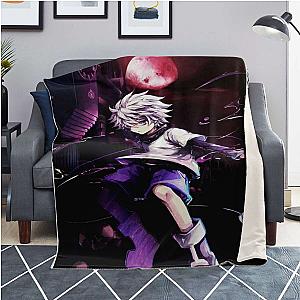 HxH Merch - Killua Zoldyck Microfleece Blanket 3D Style No.3