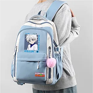 Hunter x Hunter backpacks - Black Blue Purple Pink Hunter x Hunter Anime Backpacks