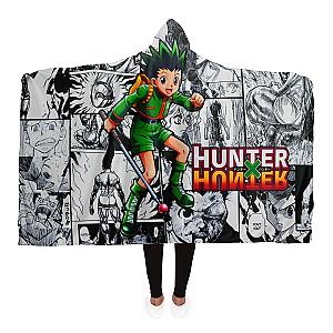 HxH Merch - Gon Freecss Hooded Blanket New Style No.2