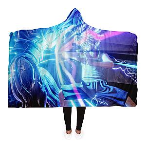 HxH Merch - Killua Zoldyck Power 3D Hooded Blanket