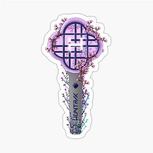 Huntrix Floral Lightstick kpop Demon Hunters Sticker