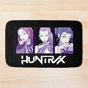 HUNTRIX - Ver 3 - Kpop Demon Hunters - Mira, Rumi and Zoey Bath Mat