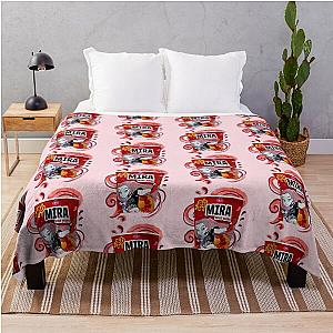 Mira Spice Queen Ramen Cup Noodle - K-POP Demon Hunters Huntrix Throw Blanket