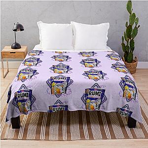 Rumi Superstar Flavor Ramen Cup Noodle - K POP Demon Hunters - Huntrix Throw Blanket