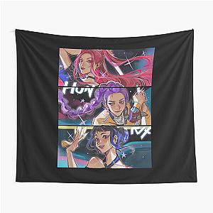 Huntrix Kpop Demon Hunters Tapestry