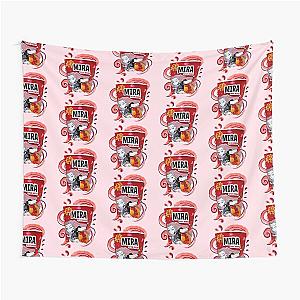 Mira Spice Queen Ramen Cup Noodle K-POP DEMON HUNTERS Huntrix Tapestry