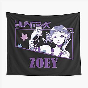 Zoey HUNTRX Kpop Demon Hunters Tapestry