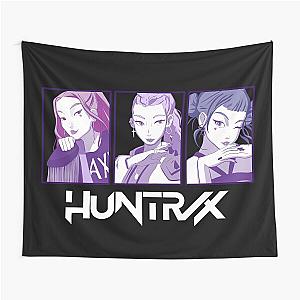 Huntrix - Ver 3 - Kpop Demon Hunters - Mira Rumi & Zoey Tapestry