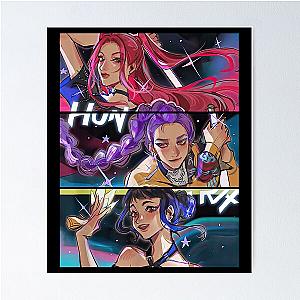 Huntrix Kpop Demon Hunters Poster