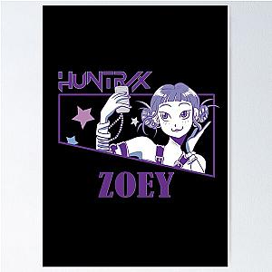 Zoey - HUNTRX - Kpop Demon Hunters Poster