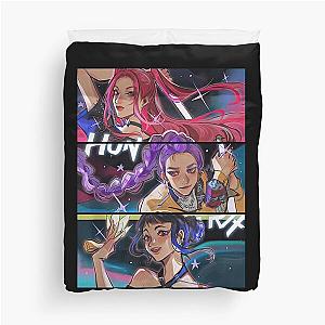 Huntrix KPop Dem Hunters Duvet Cover